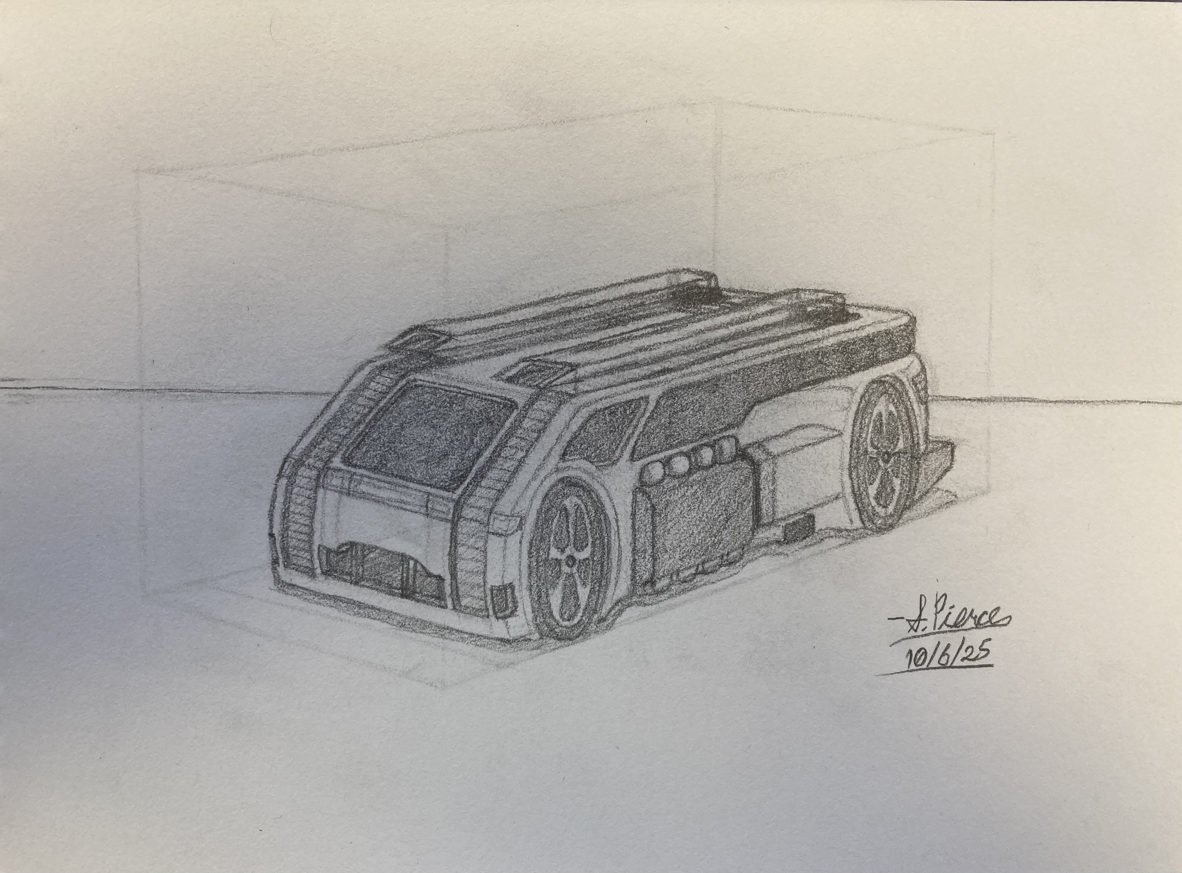 Transformers OC Vehicle Mode Sketch Comm. for Max